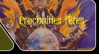Prochaines fêtes